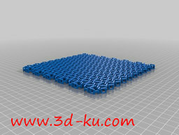 3D打印模型六角链手环的图片