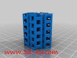 3D打印模型六角链手环的图片