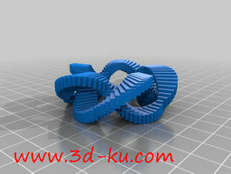 3D打印模型五凸面吊坠的图片