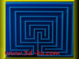 3D打印模型广场迷宫的图片