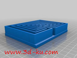 3D打印模型广场迷宫的图片