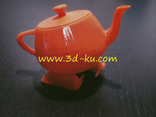 一款精美的走动的茶壶模型的图片1