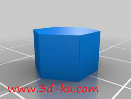 3D打印模型六边领带的图片