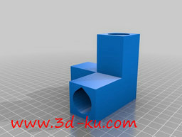 3D打印模型屋内帐篷连接器的图片