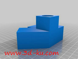 3D打印模型屋内帐篷连接器的图片