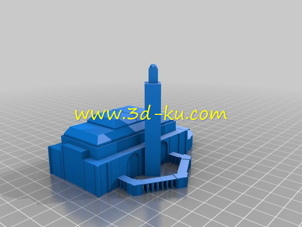 清真寺建筑模型的图片1