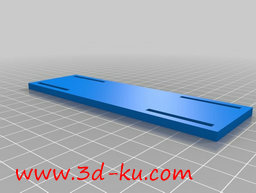 3D打印模型尼龙搭扣带子固定基座的图片