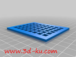 3D打印模型洗碗机餐具架的图片