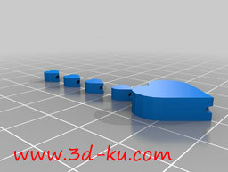 3D打印模型大心与小心组合的图片