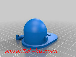 3D打印模型给鸟儿们喂食的小装置的图片