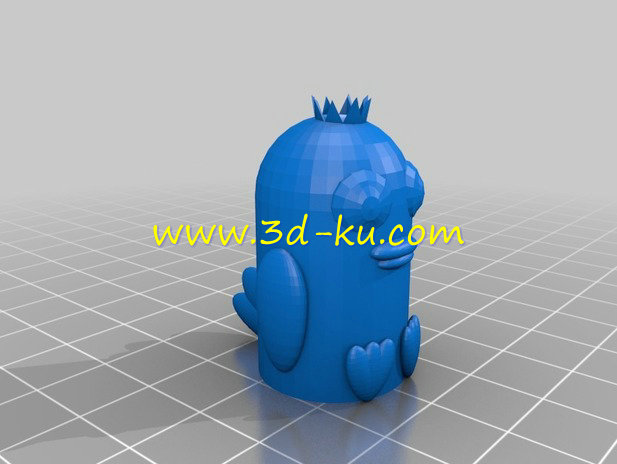 一款超萌可爱的小鸡模型的图片2