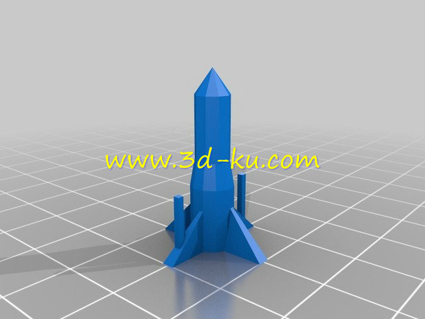 激光火箭模型的图片2