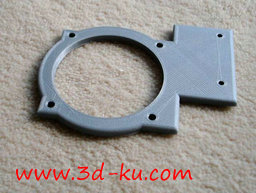 3D打印模型3D打印机的风扇固定装置的图片