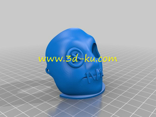 恐怖的面具模型的图片2