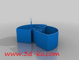 3D打印模型造型独特的烟灰缸的图片