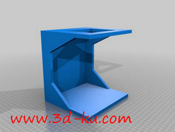 3D打印模型咖啡机下端支架的图片