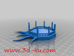 3D打印模型可怕凉亭的图片