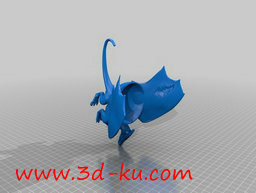 3D打印模型炫酷飞龙的图片