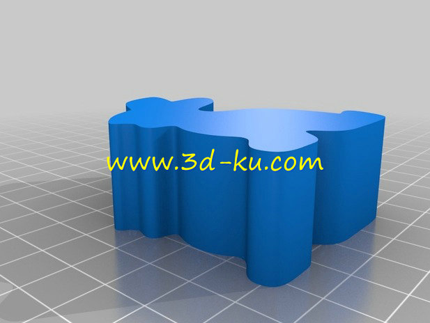 小兔饼干模具模型的图片2