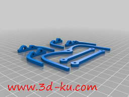 3D打印模型6角支架的图片