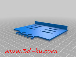 3D打印模型简易书架的图片