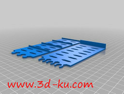 3D打印模型简易书架的图片
