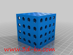 3D打印模型三维迷宫的图片