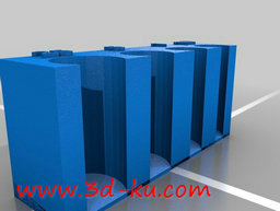 3D打印模型按面值分类存储少量硬的图片