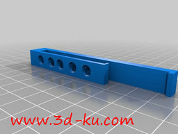 3D打印模型存放领带的领带夹的图片