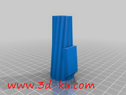 3D打印模型一款可以贴在冰箱上的的图片