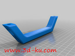 3D打印模型普通门把手的图片