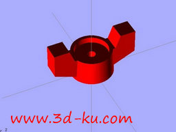3D打印模型拧不动水龙头很痛苦的图片