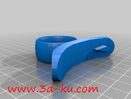 3D打印模型桔子、橙子剥皮机的图片