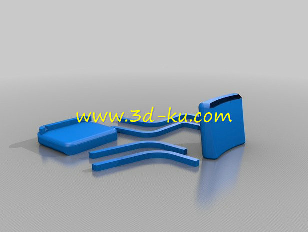 放在厨房里的椅子模型的图片2