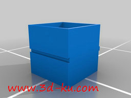 3D打印模型两个抽屉的图片