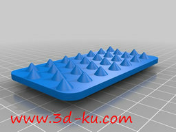 3D打印模型个性的铆钉钱包的图片