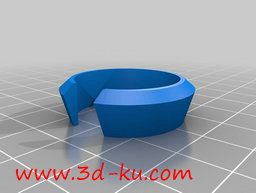 3D打印模型厕所卷纸架的图片