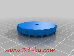 3D打印模型螺钉头架子的图片