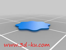3D打印模型可作打印件的垫脚可作预吐丝件的图片