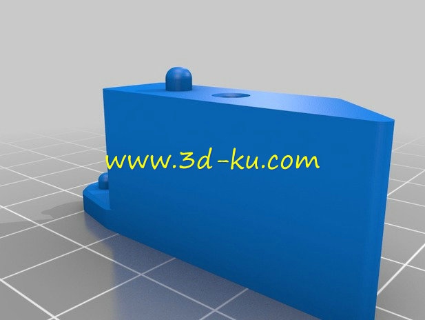 粘起来竖立放置胶枪模型的图片2