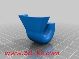 3D打印模型谷歌 Nexus 4手机充电站的图片