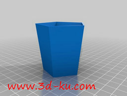 3D打印模型多边的酒杯的图片