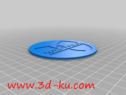 3D打印模型圆形的杯垫的图片