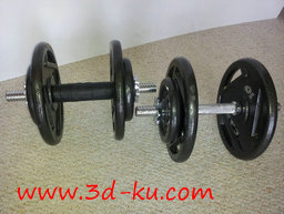 3D打印模型一款用于哑铃的握把手的图片