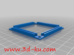 3D打印模型镂空的笔筒的图片