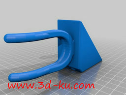 3D打印模型剃须刀，牙刷架子的图片