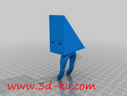 3D打印模型剃须刀，牙刷架子的图片