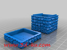 3D打印模型一款精美的装饰盒，可的图片