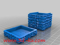 3D打印模型一款精美的装饰盒，可的图片