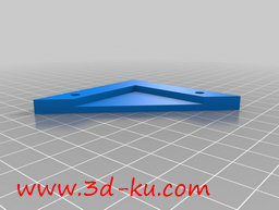 3D打印模型一款用于悬挂镜子的装的图片